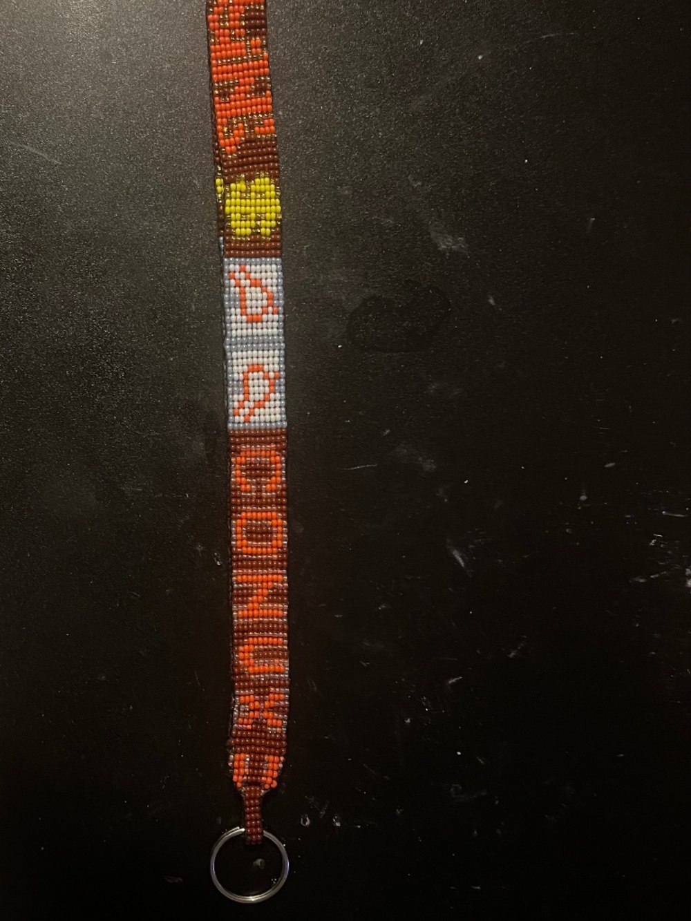 BEAUTIFUL BEADWORK! Keychain / Lanyard. Stoner series- Convix